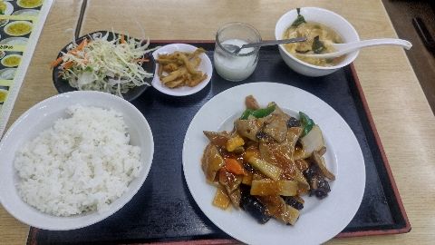 レバーの四川風炒め